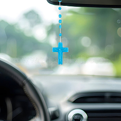 Светящиеся пластиковые ожерелья с подвесками&nbsp;NJEW-DC0001-06A