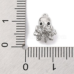 Латунные подвески с прозрачными кубическими цирконами&nbsp;KK-S403-01P