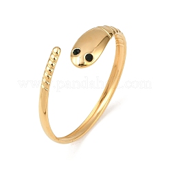 Браслеты-манжеты из нержавеющей стали 304 для женщин&nbsp;BJEW-C129-05G