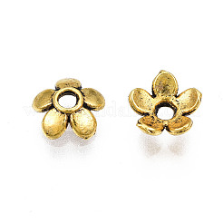 Тибетском стиле сплав шарик крышки&nbsp;X-TIBEB-S039-017AG-RS