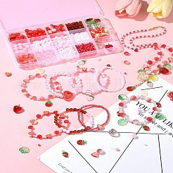 Акриловые бусины с АБС-пластиком&nbsp;DIY-FS0007-55