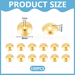 100 шт. колпачки из нержавеющей стали 304&nbsp;STAS-UN0057-85