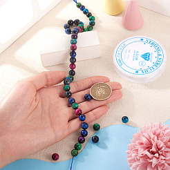 Набор для самостоятельного изготовления браслета/ожерелья из натурального тигрового глаза&nbsp;DIY-TA0012-65