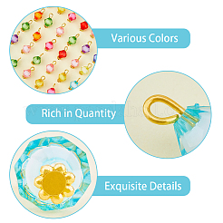 200шт прозрачные акриловые подвески&nbsp;FIND-DC0001-75