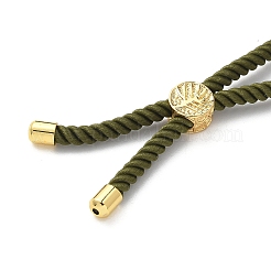 Изготовление браслетов из хлопка&nbsp;KK-F758-03-08-G