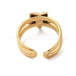 Ионное покрытие (ip) 304 нержавеющая сталь открытая манжета кольцо выводы&nbsp;RJEW-H212-08G