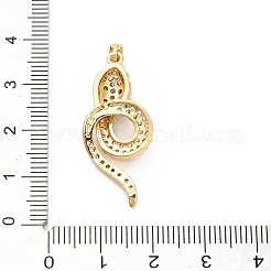 Латунные микро проложить кубического циркония подвески&nbsp;LS-KK-C108-01H-G