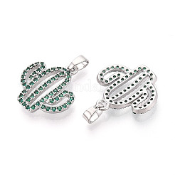 Латунные микро проложить кубического циркония подвески&nbsp;KK-N257-71P