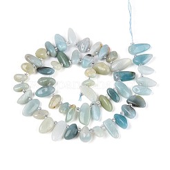 Натуральный цветок амазонитовые бусины пряди&nbsp;G-Z091-A36