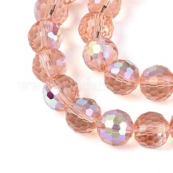 Гальванизируйте прозрачное стекло бисер нитей&nbsp;EGLA-N024-01A-C04