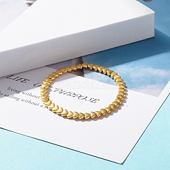 Браслет из бисера из сплава в форме сердца для женщин&nbsp;BJEW-JB07722-01