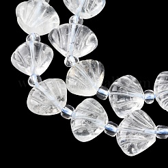 Нити резных бусин из натурального зеленого лунного камня&nbsp;G-H339-A03-01