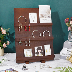 Деревянные стенды для карточек мест&nbsp;AJEW-WH0270-254