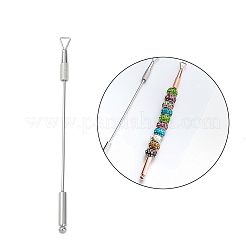 201 нержавеющая сталь двухголовый пушер для кутикулы инструменты для ногтей&nbsp;LS-STAS-R161-01P