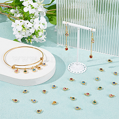 30 шт. 15-цветное ионное покрытие (IP) из нержавеющей стали 304&nbsp;STAS-UN0064-03