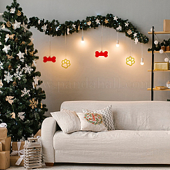 Незаконченные пустые украшения из натурального дерева&nbsp;DIY-FH0005-12