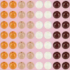 Непрозрачные акриловые бусины&nbsp;SACR-PA0001-04B-01