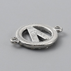 Подвески из хрусталя и горного хрусталя из цинкового сплава&nbsp;ALRI-WH0005-17V-P