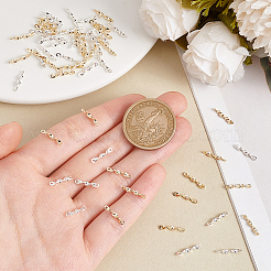 60 шт. 2-х цветные латунные соединительные подвески&nbsp;FIND-PH0021-02