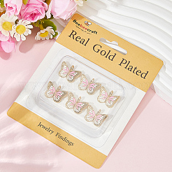 Кулоны с эмалью из латуни&nbsp;KK-BBC0021-65A