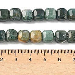 Природные моховой агат бисер нитей&nbsp;G-C267-A21