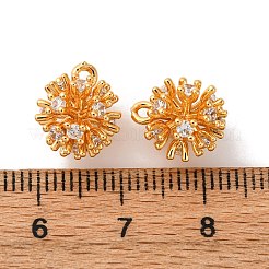 Латунные микро проложить кубического циркония подвески&nbsp;KK-K382-50G