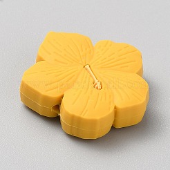 Цветочные пищевые экологически чистые силиконовые фокусные бусины&nbsp;LS-SIL-CJC0012-05A