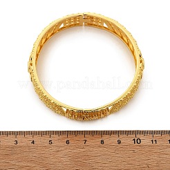 Латунные браслеты для женщин&nbsp;BJEW-D313-07G