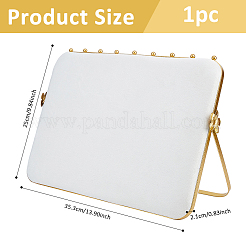Подставки для ожерелий из цинкового сплава с наклонной спинкой&nbsp;NDIS-WH0010-29