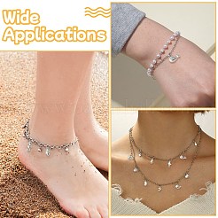 40 шт. 10 подвески из нержавеющей стали 304 в морском стиле&nbsp;STAS-CJ0002-76