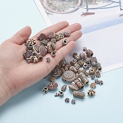 Смешанные в старинном стиле акриловые бусины&nbsp;MACR-YW0001-37