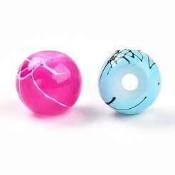 Строковые стеклянные бусины&nbsp;DGLA-S115-6mm-ML