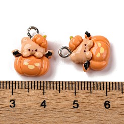 Подвески из непрозрачной смолы на тему хэллоуина&nbsp;RESI-D075-02E