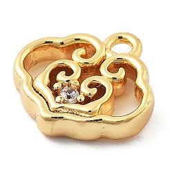 Латунные микро проложить кубического циркония подвески&nbsp;LS-KK-H511-01G-02