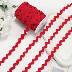 Лента из полиэстерового волнистого кружева&nbsp;OCOR-XCP0003-07A-01