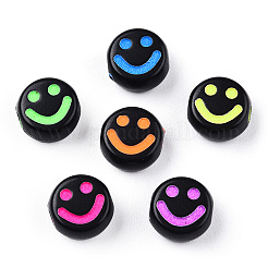 Непрозрачные акриловые бусины для рукоделия&nbsp;X-MACR-T009-14