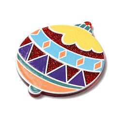 Акриловые подвески с принтом на рождественскую тематику&nbsp;OACR-L018-07B