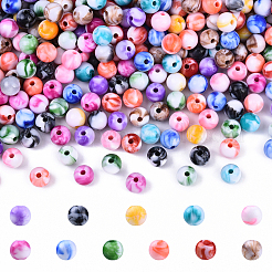 300 шт. Непрозрачные акриловые бусины&nbsp;SACR-YW0001-89A