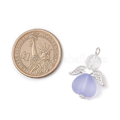 Подвески ангелы из прозрачного акрила&nbsp;PALLOY-JF04095-03