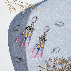 30 шт. крючки для сережек из нержавеющей стали 304&nbsp;STAS-DC0009-09