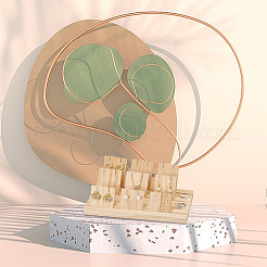 1 набор деревянных подставок для сережек на 3 слота&nbsp;EDIS-DR0001-07C