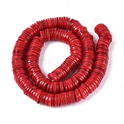 Нити бусин из натуральных пресноводных ракушек&nbsp;SHEL-N037-03A-04