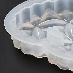 Силиконовые Молды для кулона с тиснением в виде цветка своими руками&nbsp;LS-DIY-G079-01C