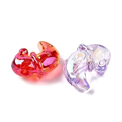 Уф-покрытие прозрачные акриловые бусины&nbsp;MACR-F083-08