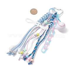 Внутренние сердечники полиэстер и спандекс шнуры веревки подвесные украшения&nbsp;HJEW-JM03841