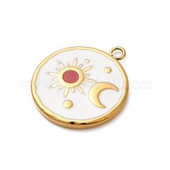 Подвески из нержавеющей стали 304 с эмалью&nbsp;STAS-B113-12G-02