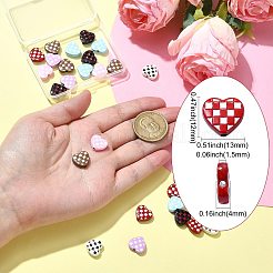 35шт 7 цвета окрашенные распылением бусины из сплава&nbsp;ENAM-CJ0006-11