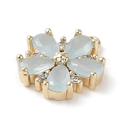 Латунные микро проложить кубического циркония подвески&nbsp;KK-G491-26G-04