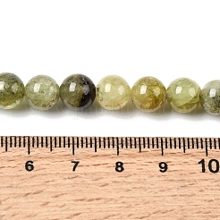 Естественный зеленый гранат бисер нитей&nbsp;G-G344-A04-8mm