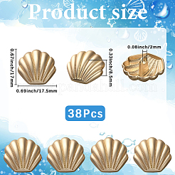 38 шт. кнопки из сплава с 1 отверстиями&nbsp;BUTT-CY0001-20MLG